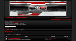 Desktop Screenshot of forum.lasergame-evolution.eu